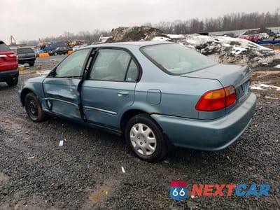 Drugie zdjęcie samochodu z przodu: 2000 HONDA CIVIC BASE VIN:2HGEJ6616YH568395 - miniatura