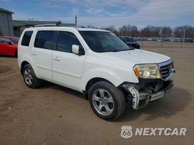 Czwarte zdjęcie samochodu z boku: 2014 HONDA PILOT EXL VIN:5FNYF4H5XEB010536 - miniatura
