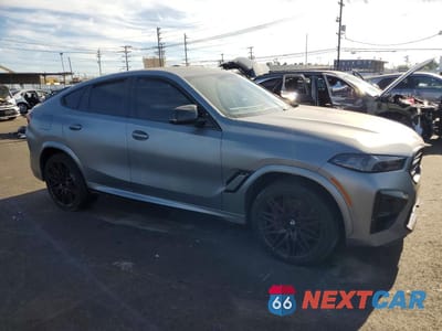 Czwarte zdjęcie samochodu z boku: 2024 BMW X6 M COMPETITION VIN:5YM23ET03R9V40239 - miniatura
