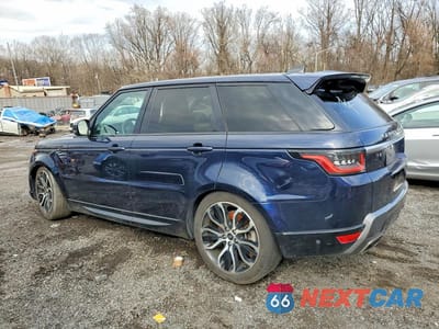 Drugie zdjęcie samochodu z przodu: 2020 LAND ROVER RANGE ROVER SPORT HSE VIN:SALWR2SU1LA707983 - miniatura