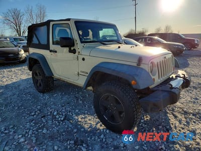 Czwarte zdjęcie samochodu z boku: 2011 JEEP WRANGLER SPORT VIN:1J4AA2D11BL620366 - miniatura
