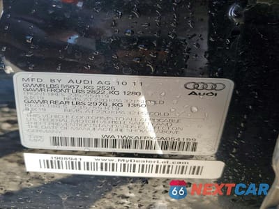 Zdjęcie 14 z 14 samochodu: 2012 AUDI Q5 PRESTIGE VIN:WA1WKAFPXCA054199 - miniatura