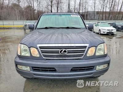 Piąte zdjęcie samochodu w środku: 2005 LEXUS LX 470 BASE VIN:JTJHT00WX54001698 - miniatura
