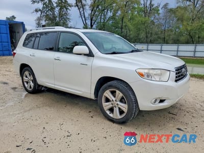 Czwarte zdjęcie samochodu z boku: 2009 TOYOTA HIGHLANDER LIMITED VIN:JTEES42A992140378 - miniatura