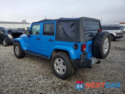 Drugie zdjęcie samochodu z przodu: 2011 JEEP WRANGLER UNLIMITED SAHARA VIN:1J4BA5H1XBL548650 - miniatura
