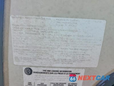 Zdjęcie 10 z 10 samochodu: 2016 KEYSTONE PASSPORT CAMPER VIN:4YDT29223GT414292 - miniatura