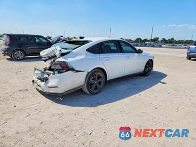 Trzecie zdjęcie samochodu z tyłu: 2025 HONDA ACCORD HYBRID SPORT-L VIN:1HGCY2F73SA096033 - miniatura