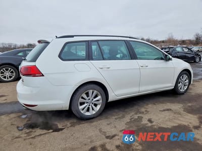 Trzecie zdjęcie samochodu z tyłu: 2017 VOLKSWAGEN GOLF SPORTWAGEN S VIN:3VWU17AU3HM543227 - miniatura