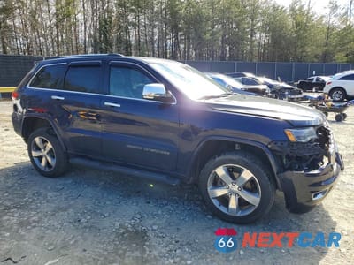 Czwarte zdjęcie samochodu z boku: 2017 JEEP GRAND CHEROKEE OVERLAND VIN:1C4RJFCG3HC628158 - miniatura