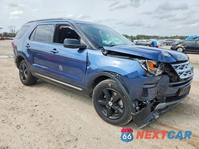 Czwarte zdjęcie samochodu z boku: 2019 FORD EXPLORER XLT VIN:1FM5K7D82KGA07885 - miniatura