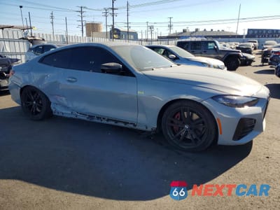 Czwarte zdjęcie samochodu z boku: 2023 BMW M440I VIN:WBA83AP03PCM07354 - miniatura