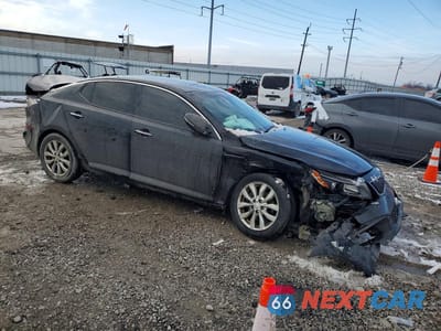 Czwarte zdjęcie samochodu z boku: 2014 KIA OPTIMA EX VIN:5XXGN4A7XEG281765 - miniatura