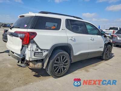 Trzecie zdjęcie samochodu z tyłu: 2022 GMC ACADIA SLT VIN:1GKKNMLSXNZ104873 - miniatura