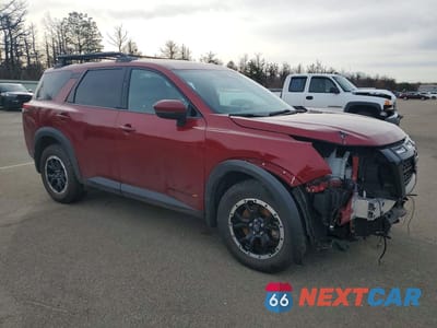 Czwarte zdjęcie samochodu z boku: 2023 NISSAN PATHFINDER ROCK CREEK VIN:5N1DR3BD3PC264200 - miniatura