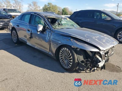 Czwarte zdjęcie samochodu z boku: 2023 GENESIS G80 VIN:KMTGE4S1XPU004719 - miniatura