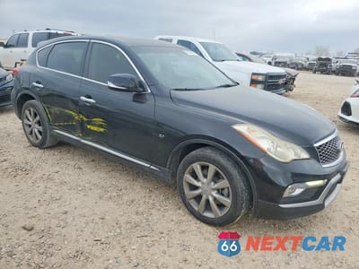Czwarte zdjęcie samochodu z boku: 2016 INFINITI QX50 BASE VIN:JN1BJ0RP0GM233226 - miniatura