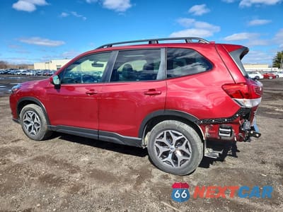 Drugie zdjęcie samochodu z przodu: 2022 SUBARU FORESTER PREMIUM VIN:JF2SKAEC5NH502962 - miniatura