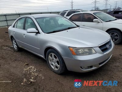 Czwarte zdjęcie samochodu z boku: 2006 HYUNDAI SONATA GLS V6 VIN:5NPEU46FX6H085180 - miniatura