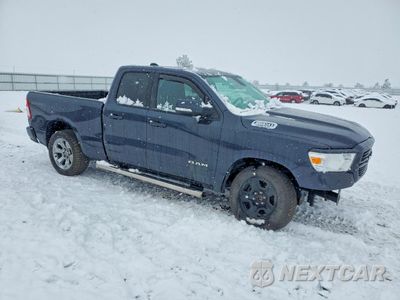 Czwarte zdjęcie samochodu z boku: 2019 RAM 1500 BIG HORN VIN:1C6SRFBT1KN921178 - miniatura