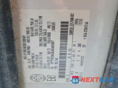 Zdjęcie 14 z 14 samochodu: 2018 FORD TRANSIT VIN:1FTYR3XG8JKA65987 - miniatura