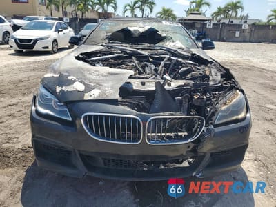 Piąte zdjęcie samochodu w środku: 2016 BMW 640 I VIN:WBA6F1C52GGT83248 - miniatura