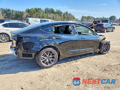 Trzecie zdjęcie samochodu z tyłu: 2021 TESLA MODEL 3 VIN:5YJ3E1EB9MF028238 - miniatura