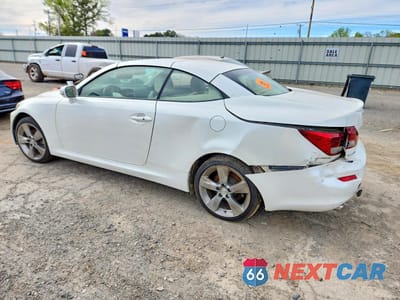 Drugie zdjęcie samochodu z przodu: 2010 LEXUS IS 250C BASE VIN:JTHFF2C25A2504548 - miniatura