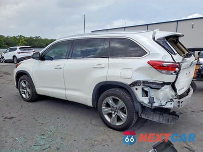 Drugie zdjęcie samochodu z przodu: 2017 TOYOTA HIGHLANDER LIMITED VIN:5TDYZRFH3HS232076 - miniatura