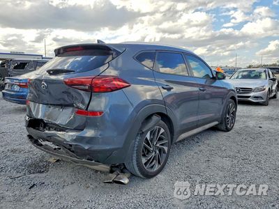 Trzecie zdjęcie samochodu z tyłu: 2019 HYUNDAI TUCSON SPORT VIN:KM8J33AL5KU045058 - miniatura