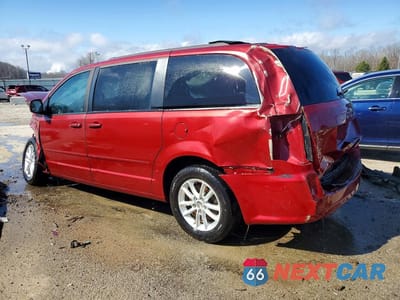 Drugie zdjęcie samochodu z przodu: 2014 DODGE GRAND CARAVAN SXT VIN:2C4RDGCG0ER477537 - miniatura