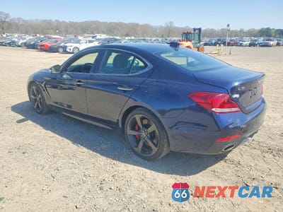 Drugie zdjęcie samochodu z przodu: 2019 GENESIS G70 3.3T ADVANCED VIN:KMTG34LE3KU021085 - miniatura