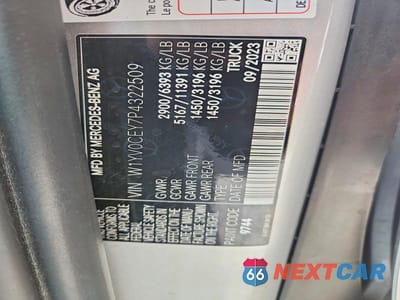 Zdjęcie 13 z 13 samochodu: 2023 MERCEDES-BENZ METRIS VIN:W1YV0CEY7P4322509 - miniatura