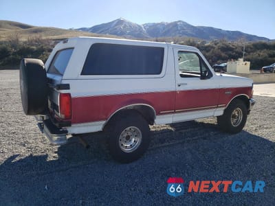 Trzecie zdjęcie samochodu z tyłu: 1995 FORD BRONCO U100 VIN:1FMEU15H0SLA18736 - miniatura