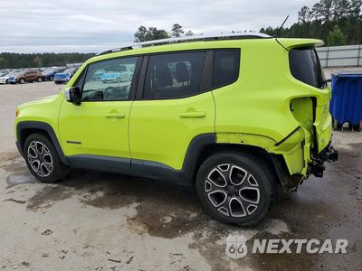Drugie zdjęcie samochodu z przodu: 2017 JEEP RENEGADE LIMITED VIN:ZACCJADB5HPF24083 - miniatura