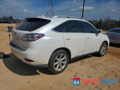 Trzecie zdjęcie samochodu z tyłu: 2011 LEXUS RX 350 BASE VIN:2T2ZK1BAXBC061552 - miniatura