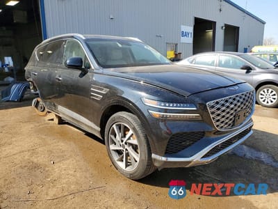 Czwarte zdjęcie samochodu z boku: 2025 GENESIS GV80 3.5T ADVANCED VIN:KMUHDESC1SU226102 - miniatura