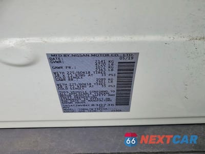 Zdjęcie 13 z 13 samochodu: 2019 NISSAN ROGUE SV VIN:5N1AT2MV8KC830736 - miniatura