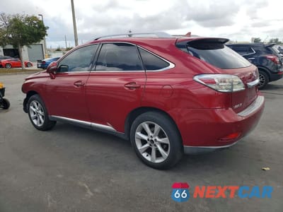 Drugie zdjęcie samochodu z przodu: 2010 LEXUS RX 350 BASE VIN:2T2ZK1BAXAC029716 - miniatura