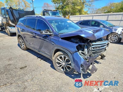 Czwarte zdjęcie samochodu z boku: 2019 GMC TERRAIN SLT VIN:3GKALPEX7KL300624 - miniatura