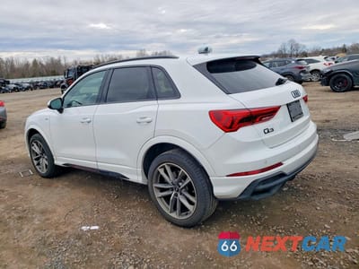 Drugie zdjęcie samochodu z przodu: 2023 AUDI Q3 PREMIUM S LINE 45 VIN:WA1DECF39P1073596 - miniatura