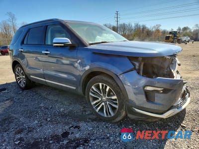 Czwarte zdjęcie samochodu z boku: 2018 FORD EXPLORER PLATINUM VIN:1FM5K8HT1JGA52612 - miniatura