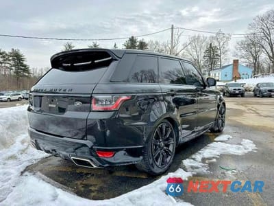 Trzecie zdjęcie samochodu z tyłu: 2020 LAND ROVER RANGE ROVER SPORT HSE VIN:SALWR2SUXLA714513 - miniatura