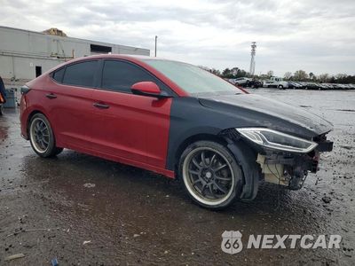 Czwarte zdjęcie samochodu z boku: 2017 HYUNDAI ELANTRA SE VIN:KMHD84LF3HU211579 - miniatura