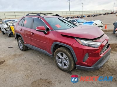 Czwarte zdjęcie samochodu z boku: 2022 TOYOTA RAV4 HYBRID XLE VIN:4T3RWRFVXNU064529 - miniatura