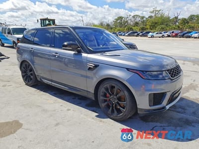 Czwarte zdjęcie samochodu z boku: 2020 LAND ROVER RANGE ROVER SPORT HSE VIN:SALWR2SU7LA710063 - miniatura