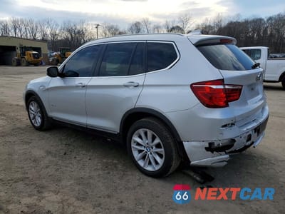 Drugie zdjęcie samochodu z przodu: 2012 BMW X3 XDRIVE28I VIN:5UXWX5C52CL723537 - miniatura