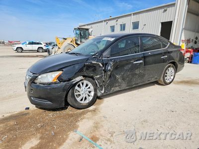 2013 NISSAN SENTRA S 3N1AB7AP6DL672207 - główne zdjęcie licytacji z USA - miniatura
