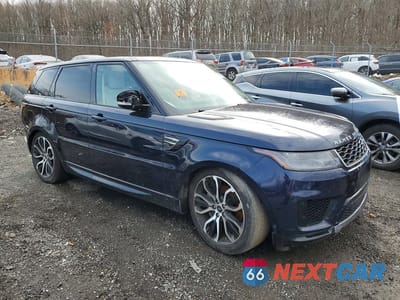 Czwarte zdjęcie samochodu z boku: 2020 LAND ROVER RANGE ROVER SPORT HSE VIN:SALWR2SU1LA707983 - miniatura