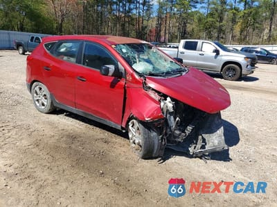 Czwarte zdjęcie samochodu z boku: 2010 HYUNDAI TUCSON GLS VIN:KM8JT3AC2AU082180 - miniatura