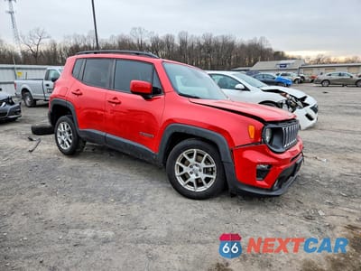 Czwarte zdjęcie samochodu z boku: 2019 JEEP RENEGADE LATITUDE VIN:ZACNJBBB1KPK50290 - miniatura